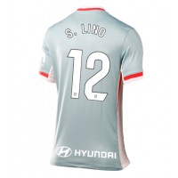 Camiseta Atletico Madrid Samuel Lino #12 Segunda Equipación Replica 2024-25 para mujer mangas cortas